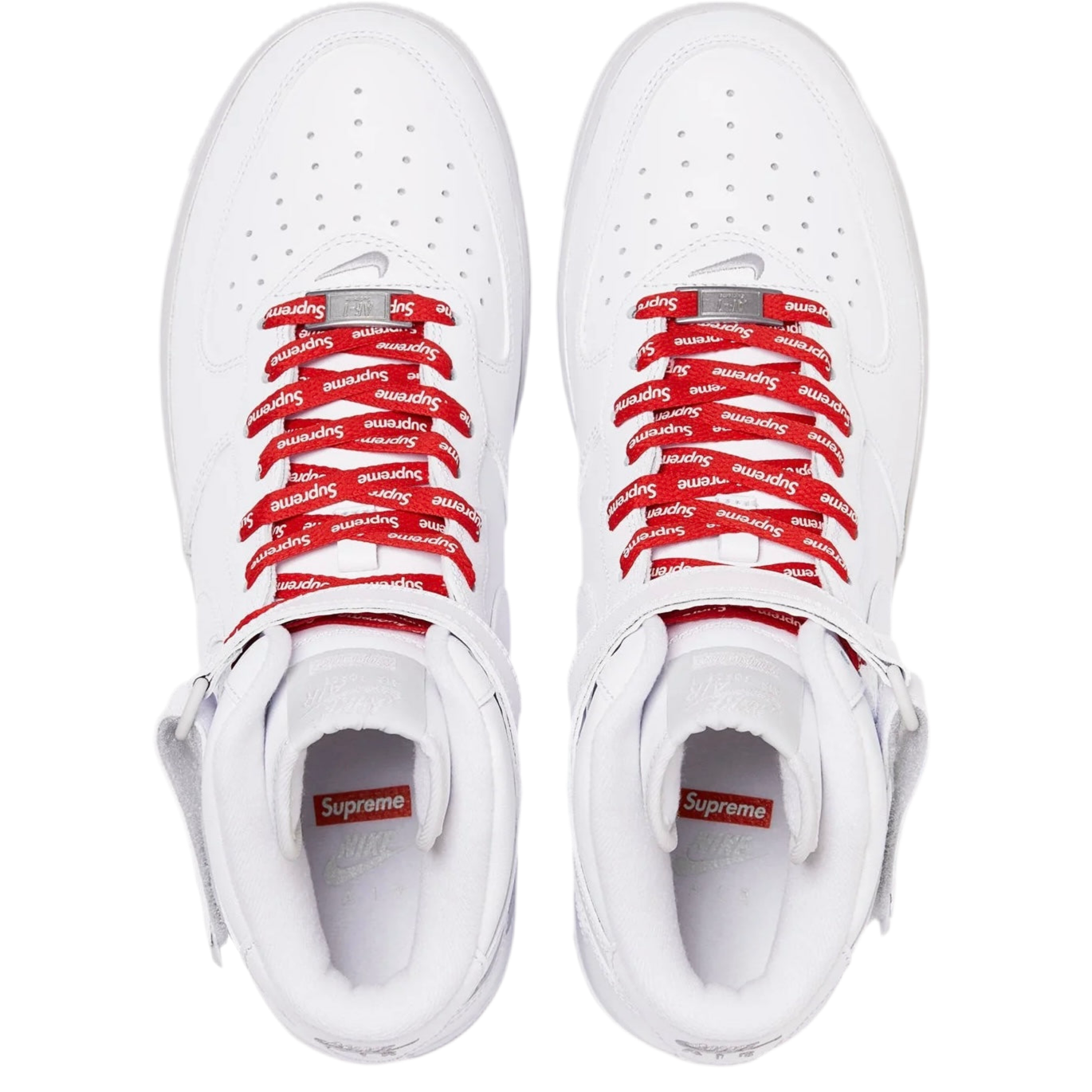 Air Force 1 Mid Supreme White