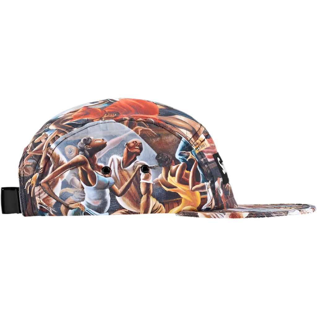 Supreme Ernie Barnes Camp Cap Multicolor
