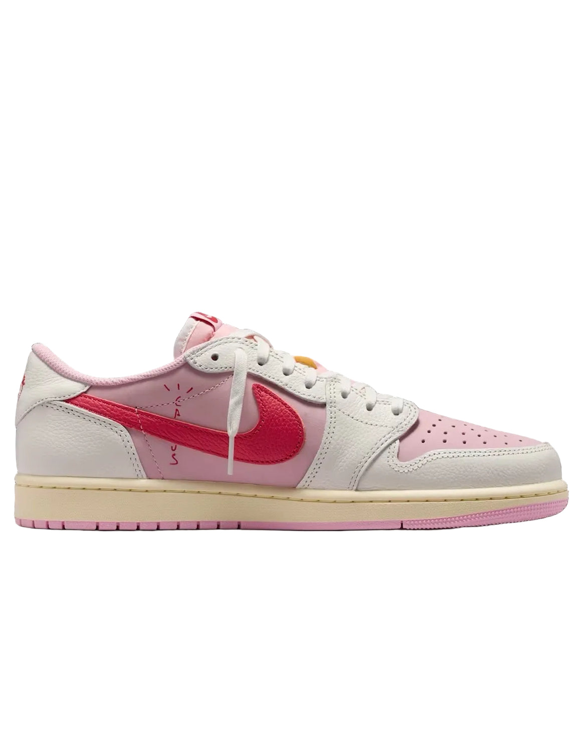 Jordan 1 Retro Low OG SP Travis Scott Sail Tropical Pink