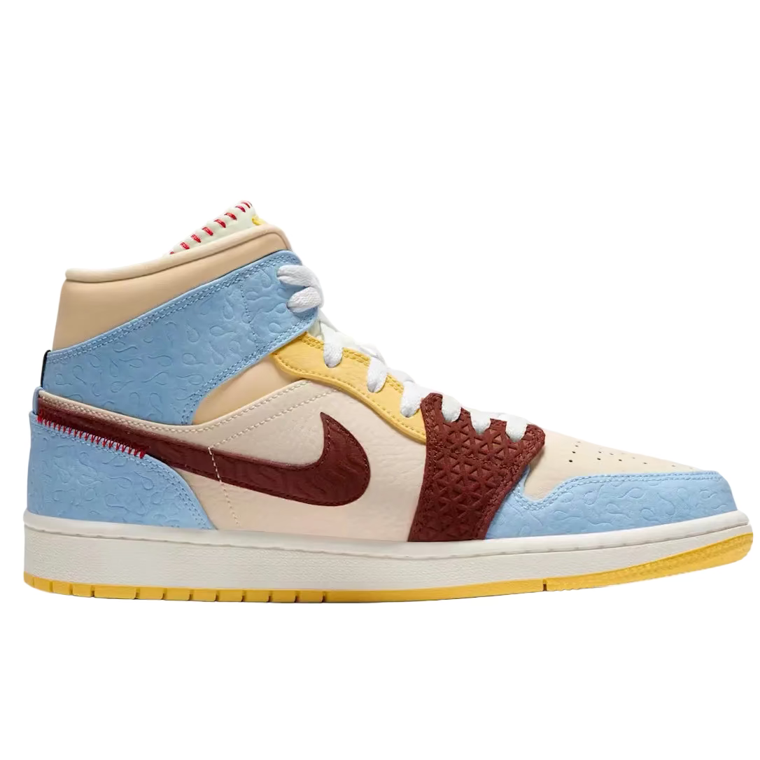 Jordan 1 Mid SE Fearless Madison Chateau Rougue