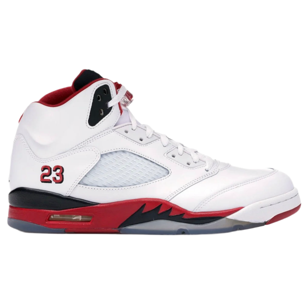 Jordan 5 Fire Red Black Tongue (2025)