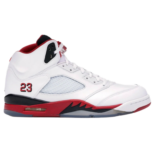 Jordan 5 Fire Red Black Tongue (2025)