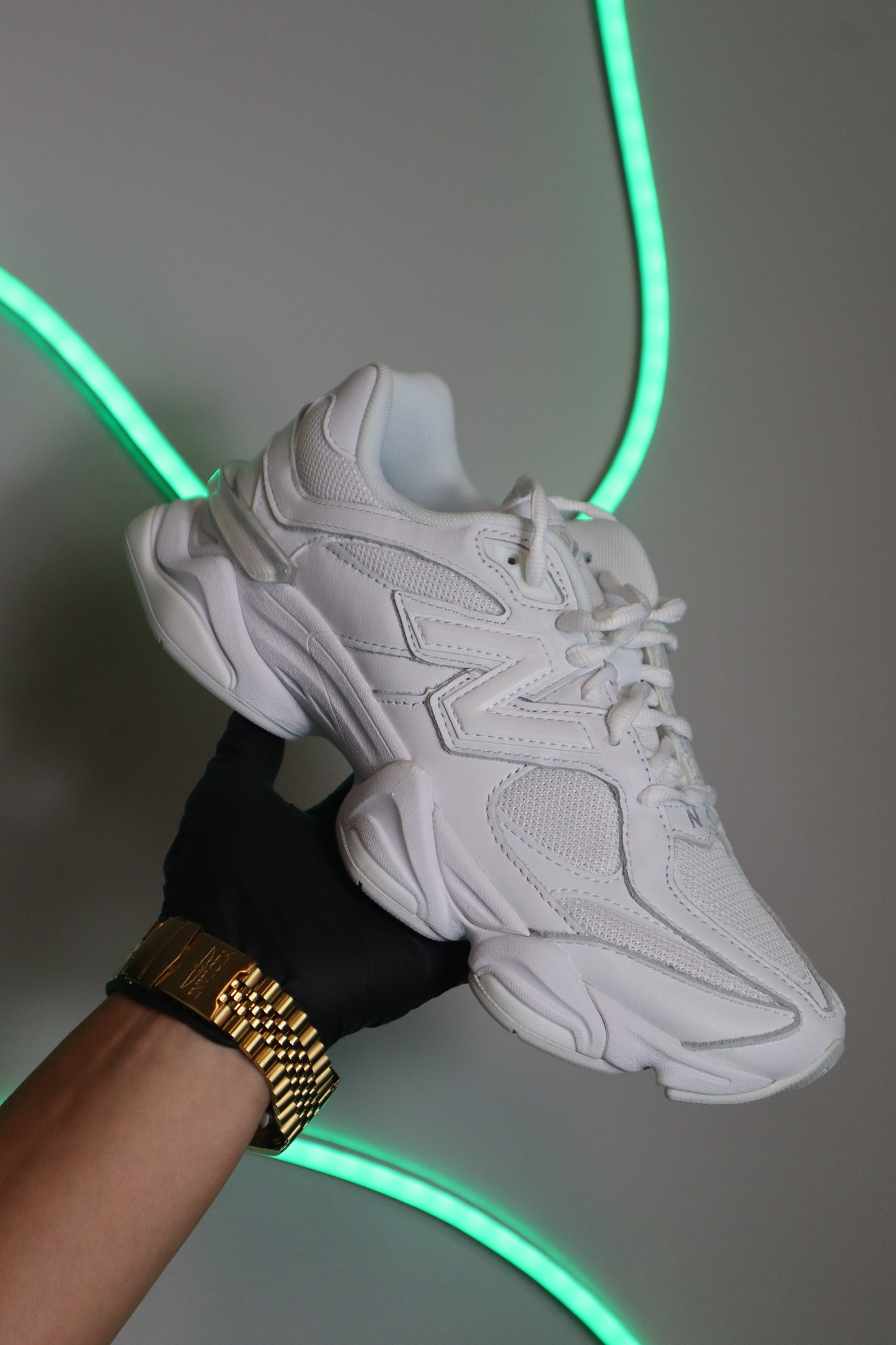 New balance 9060 triple white