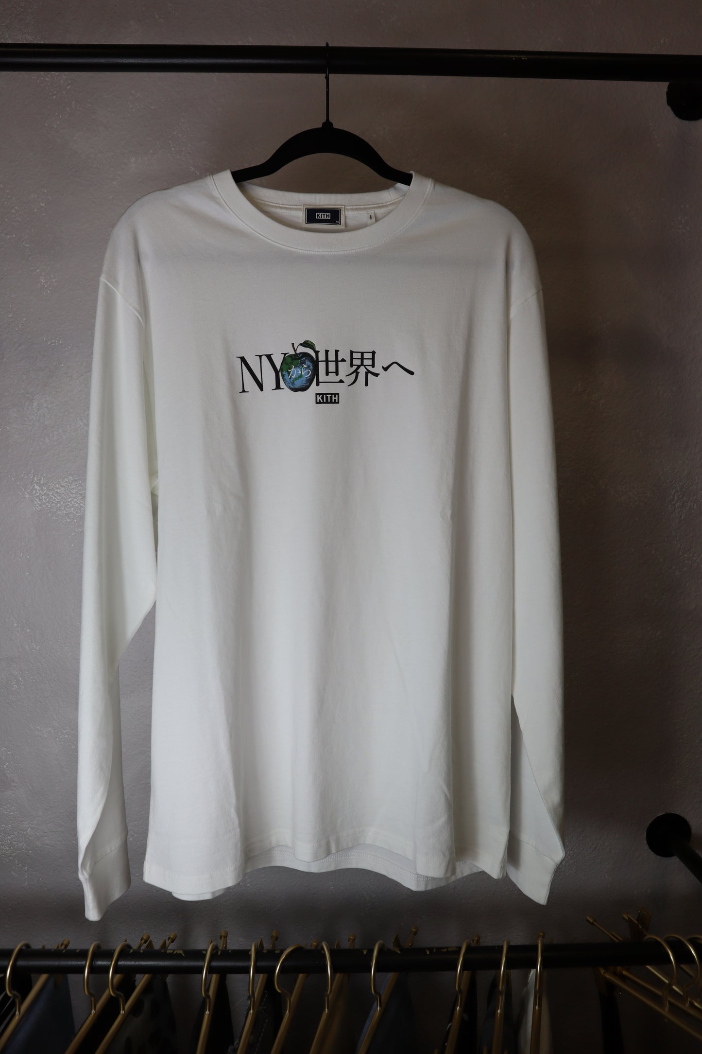 Kith X NY Long Sleeve Tee White