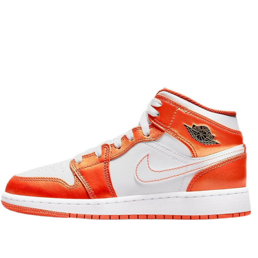 Jordan 1 Mid Metallic Orange (GS)