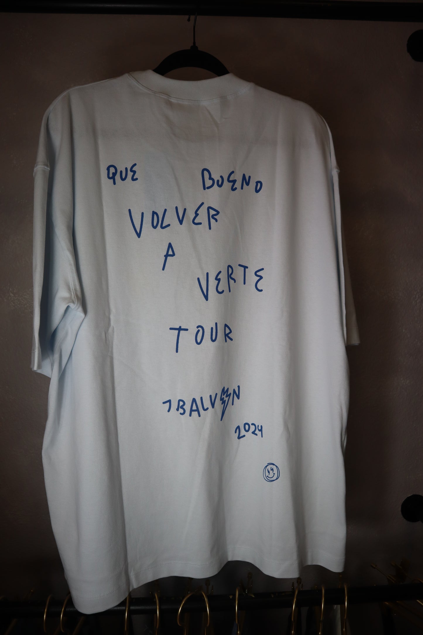 J Balvin Tour Tee 2024 White