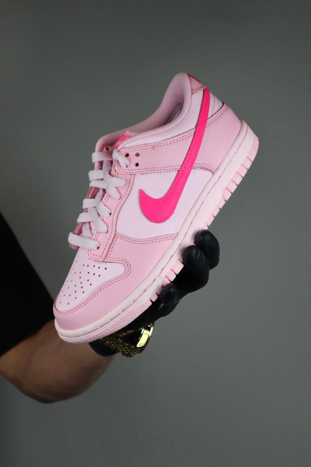 Nike Dunk Low Triple Pink (TD) and (GS)