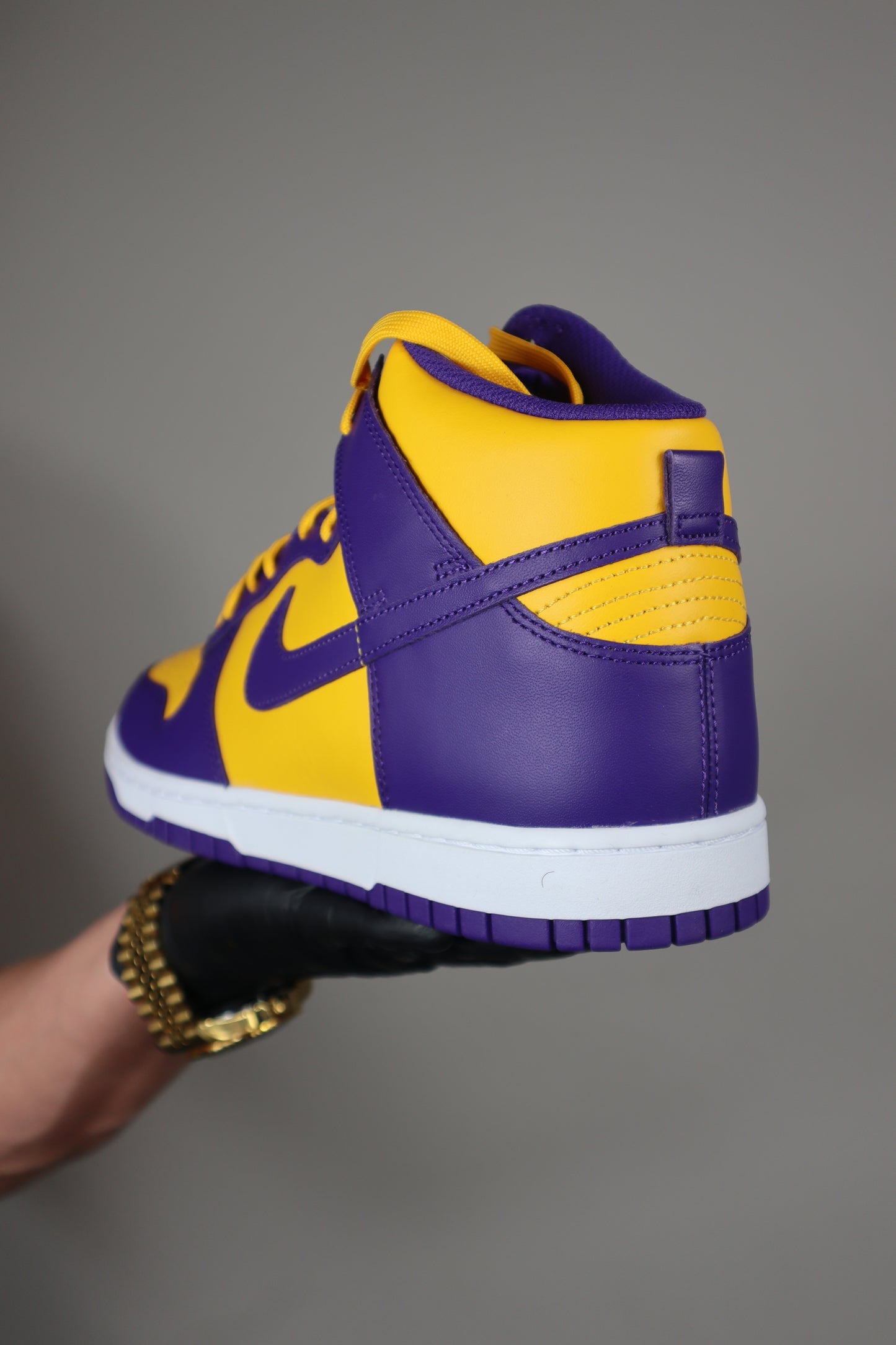 Nike Dunk High Lakers