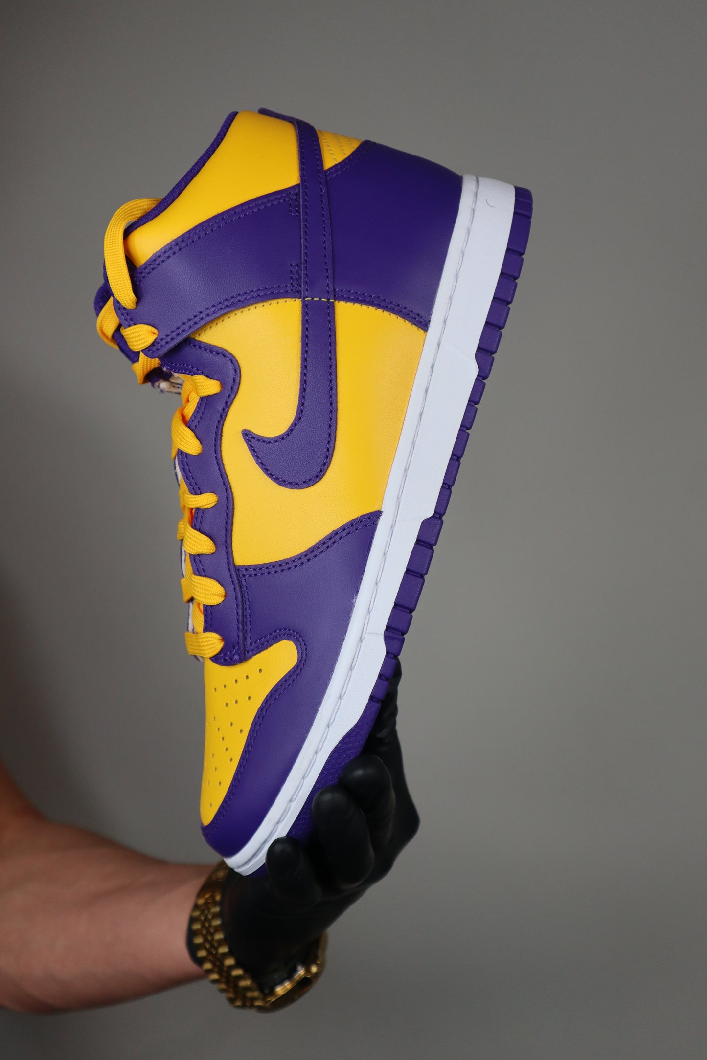 Nike Dunk High Lakers