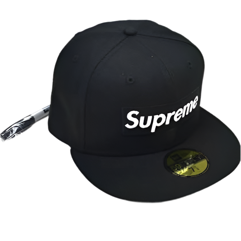 Supreme Sharpie Box Logo New Era Fitted Cap