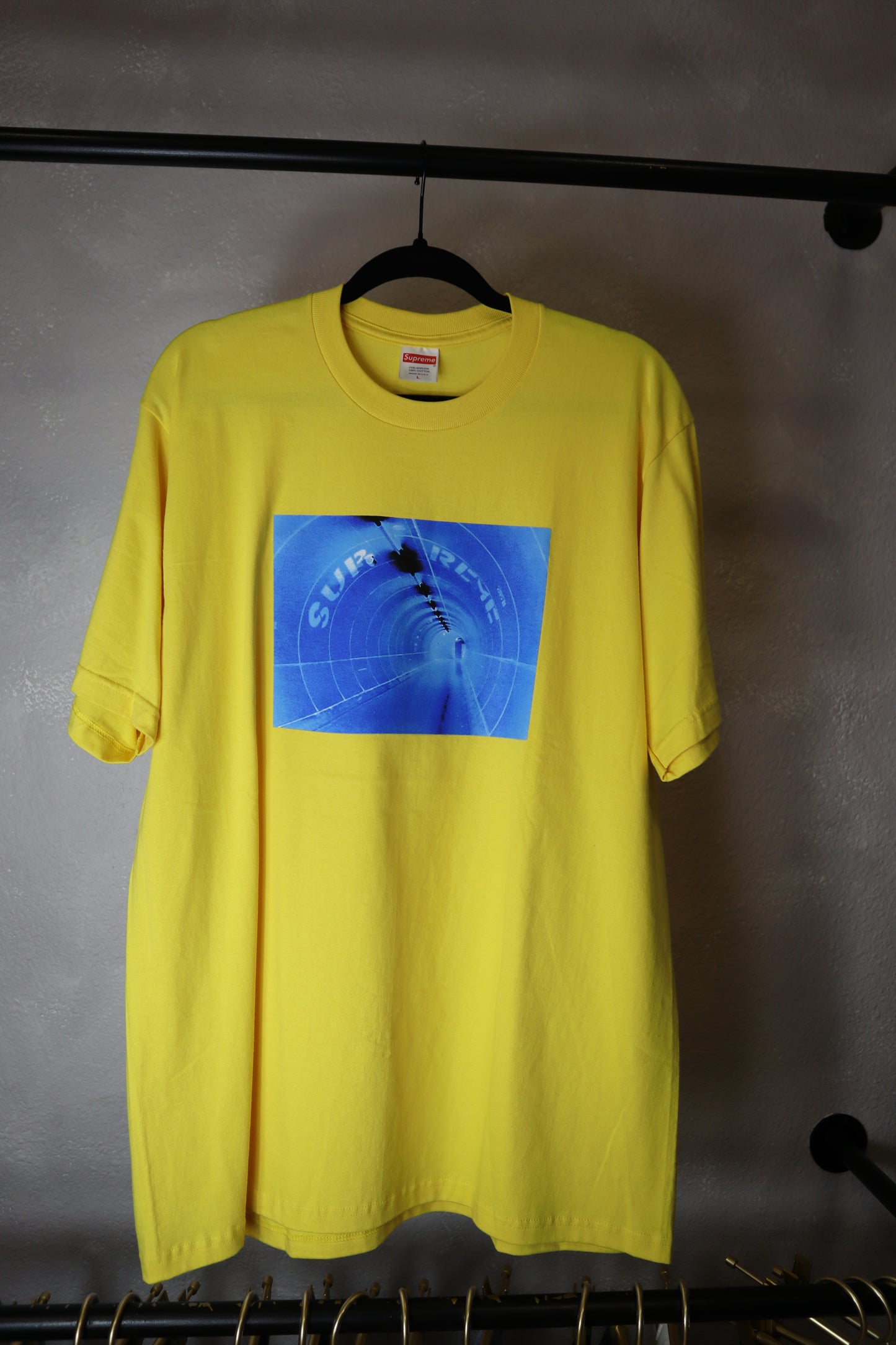 Supreme Tunnel Tee Yellow