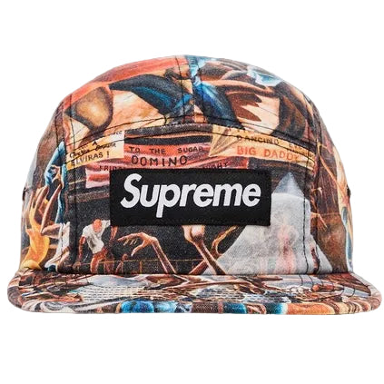 Supreme Ernie Barnes Camp Cap Multicolor