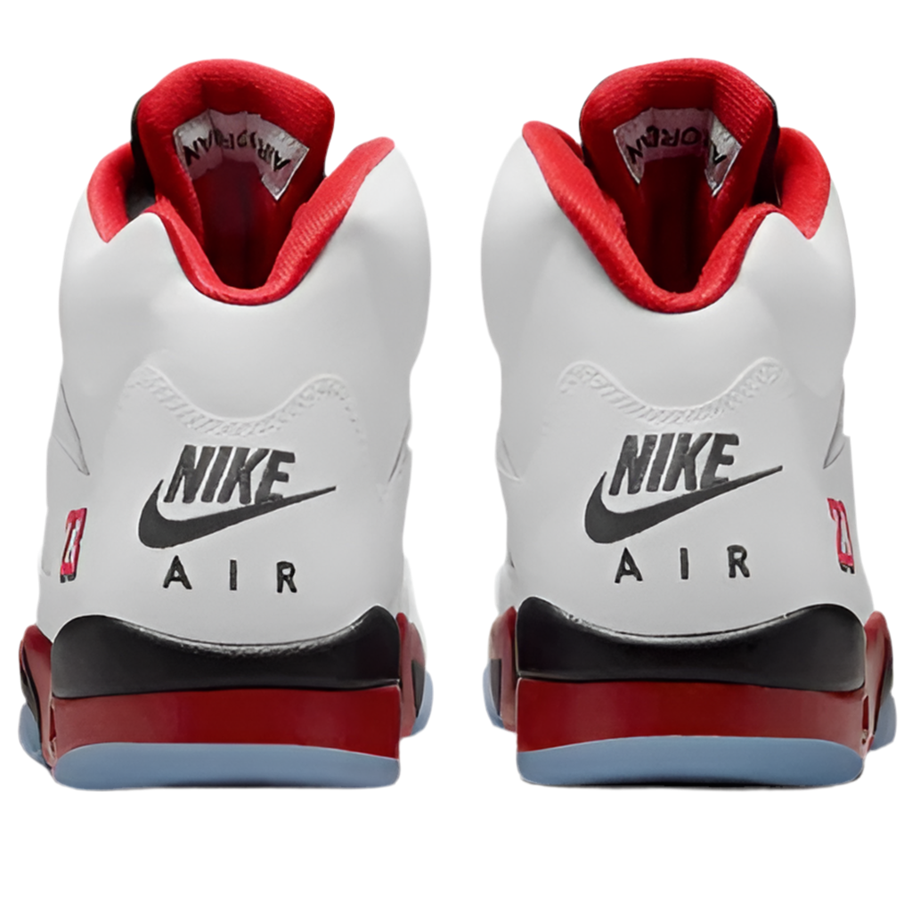 Jordan 5 Fire Red Black Tongue (2025)
