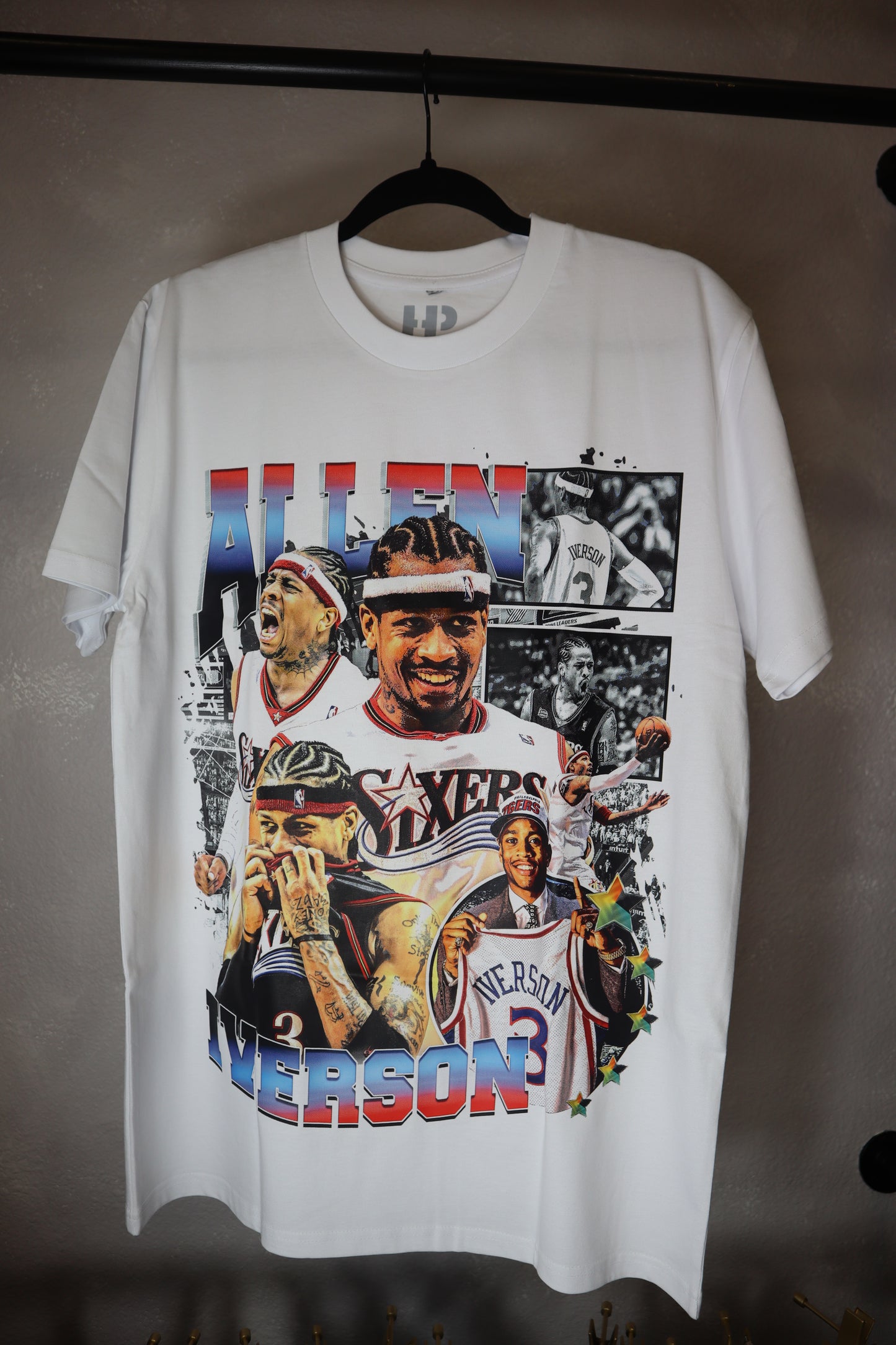 Allen Iverson Tee White