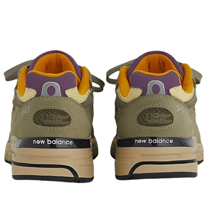 New Balance 993 MiUSA Teddy Santis Olives Leaf Maize