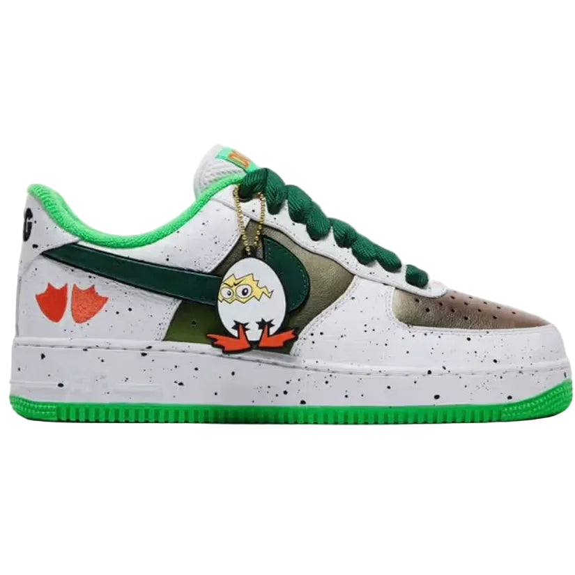 Nike Air Force 1 Low Dunks Of a Feather University of Oregon Egg or Duck