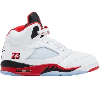 Jordan 5 Fire Red Black Tongue (2025)