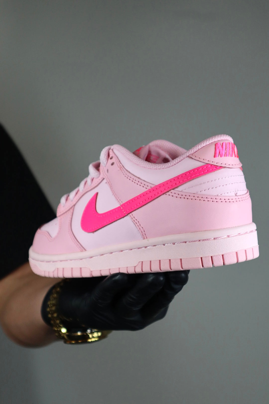 Nike Dunk Low Triple Pink (TD) and (GS)