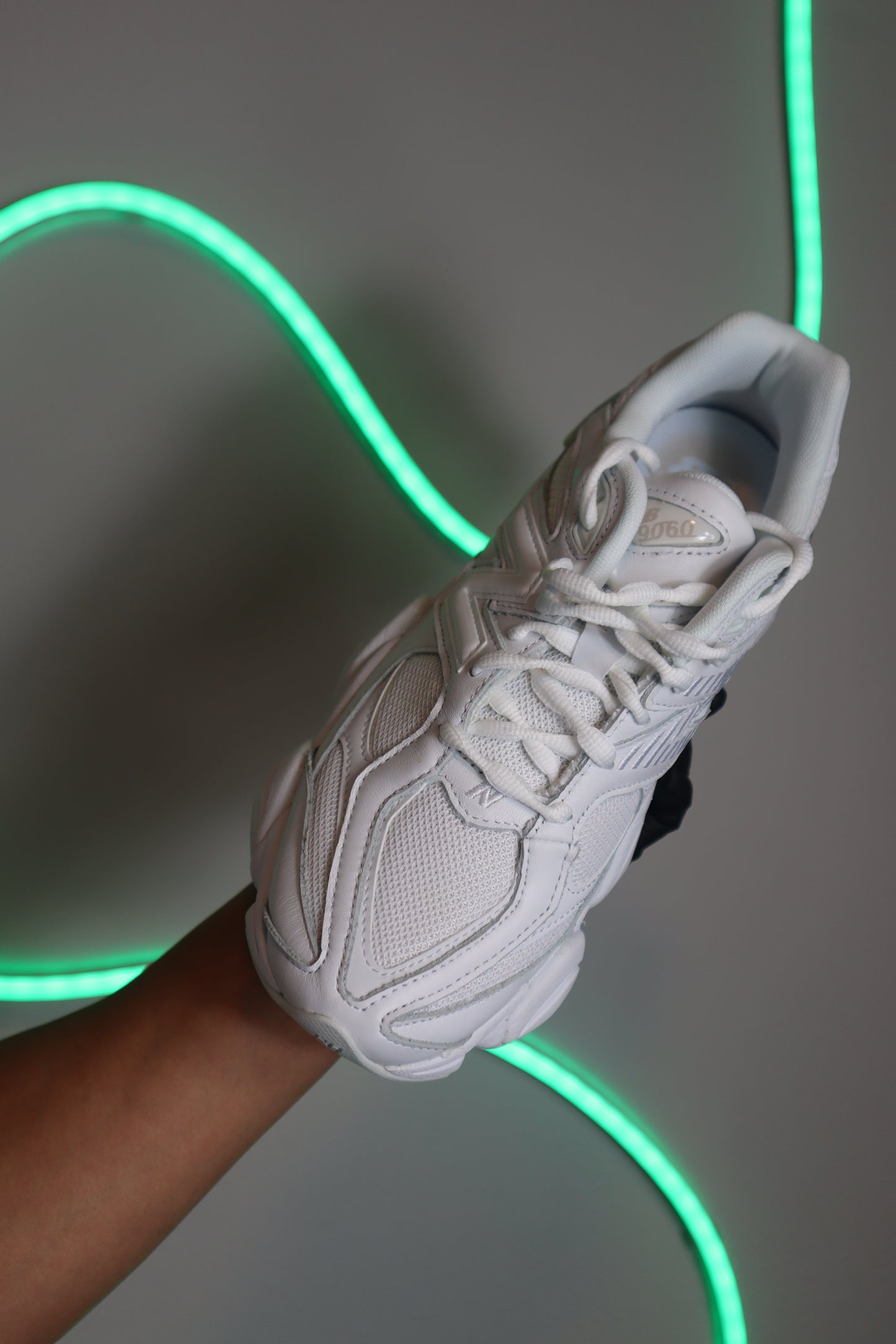 New balance 9060 triple white