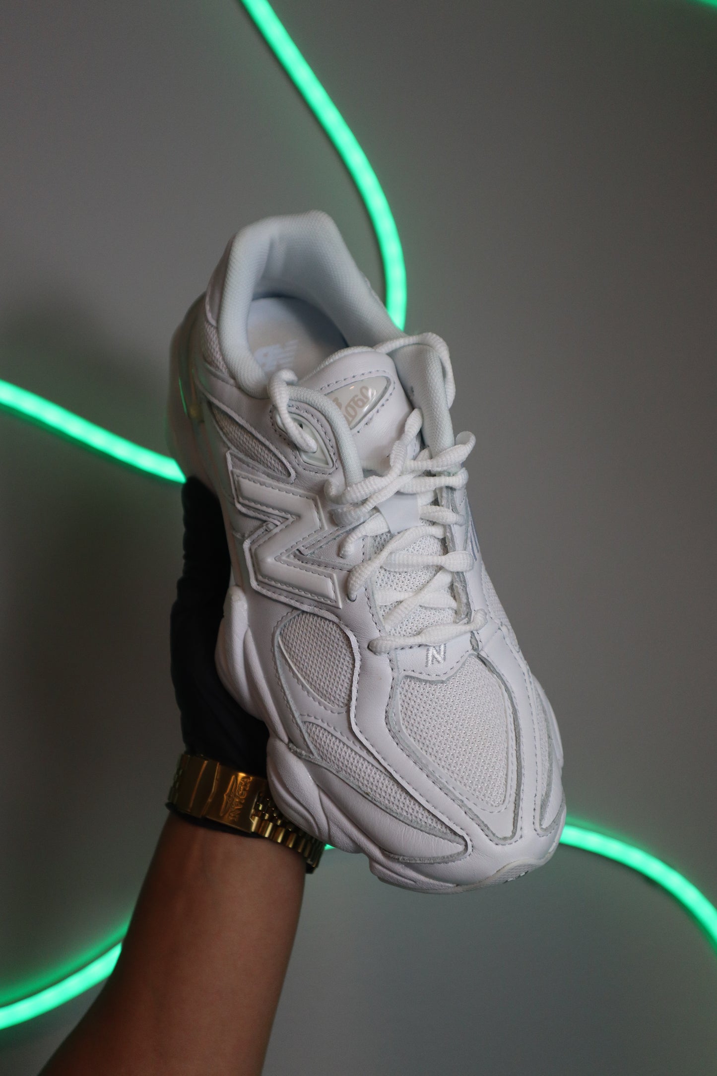 New balance 9060 triple white