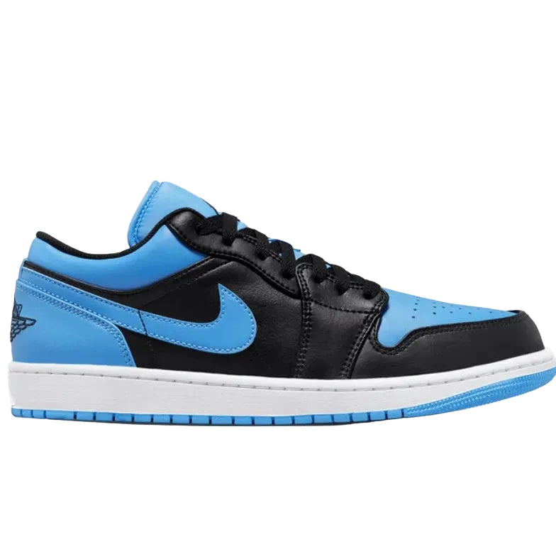 Jordan 1 Low Black University Blue
