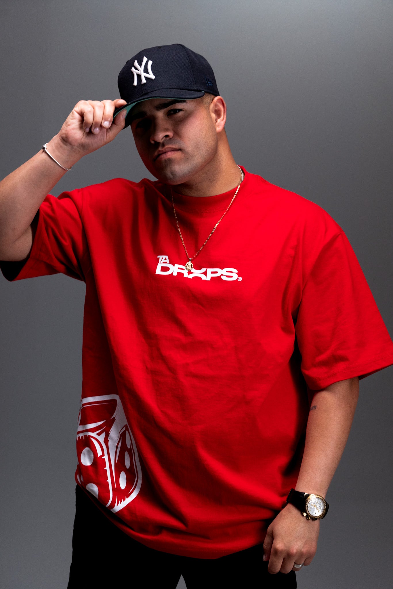 TA DROPS OVERSIZED TEE