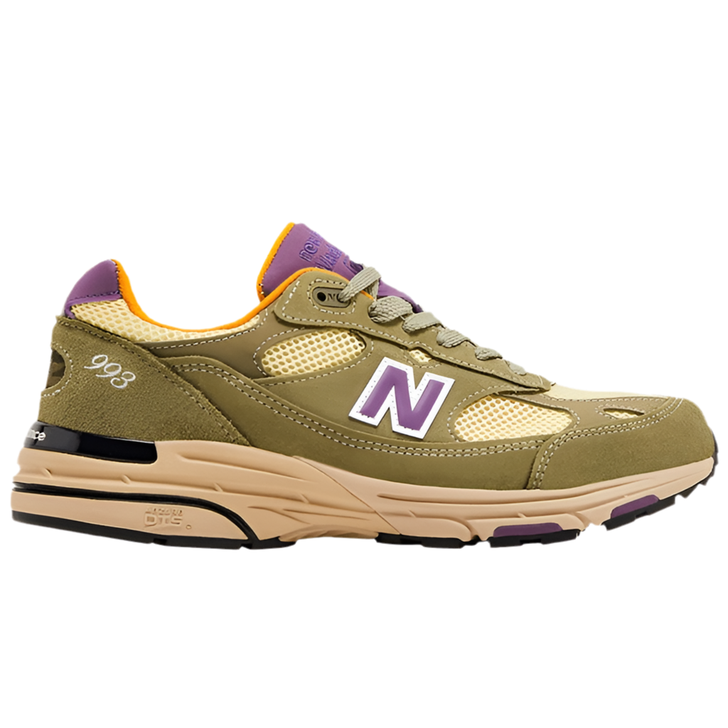 New Balance 993 MiUSA Teddy Santis Olives Leaf Maize