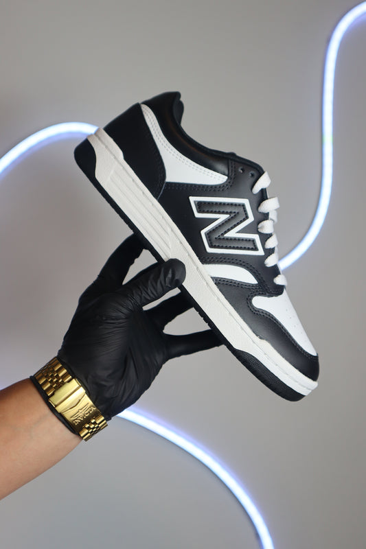 New balance 480 white and black