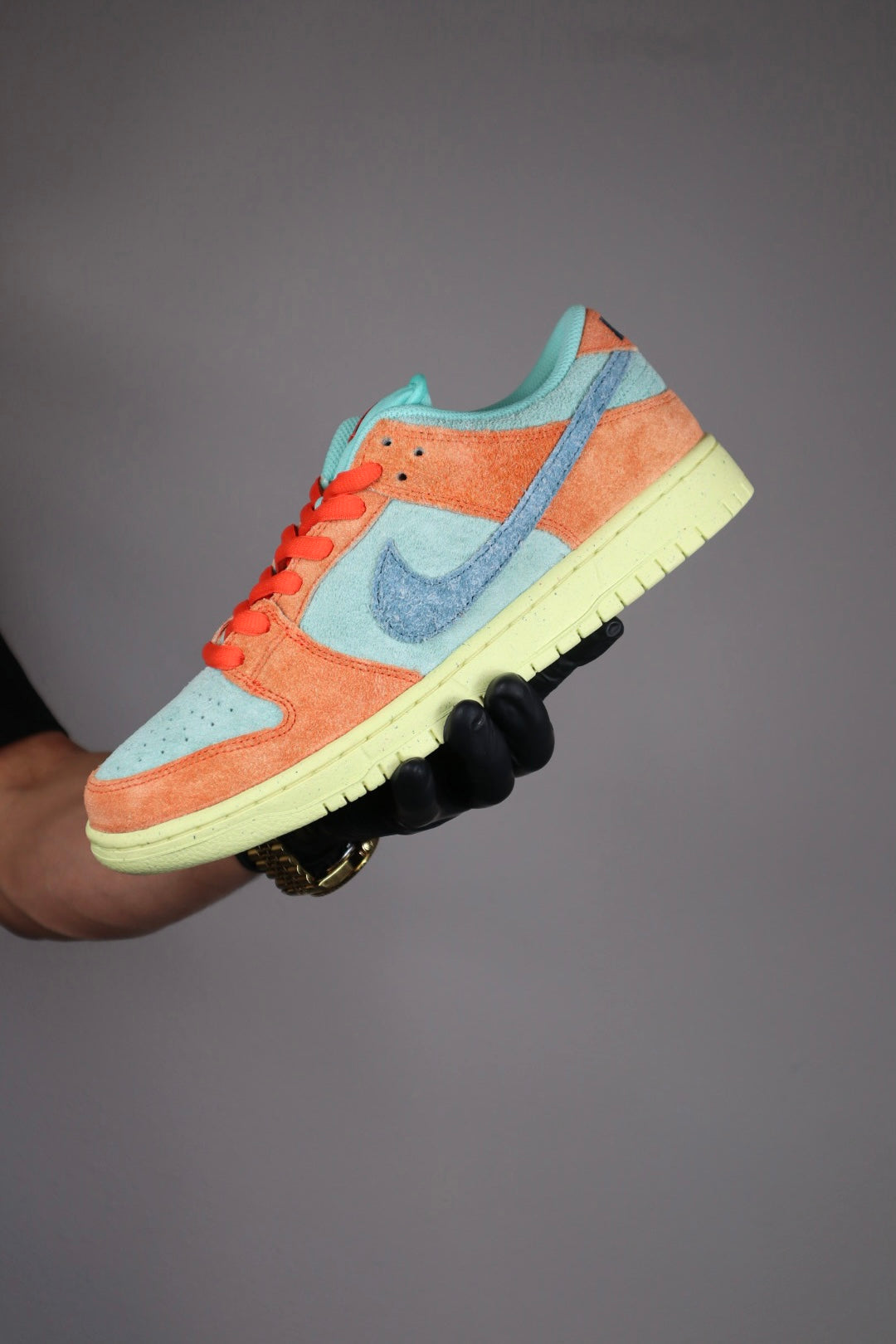 Nike Dunk Sb Orange Emerald Rise