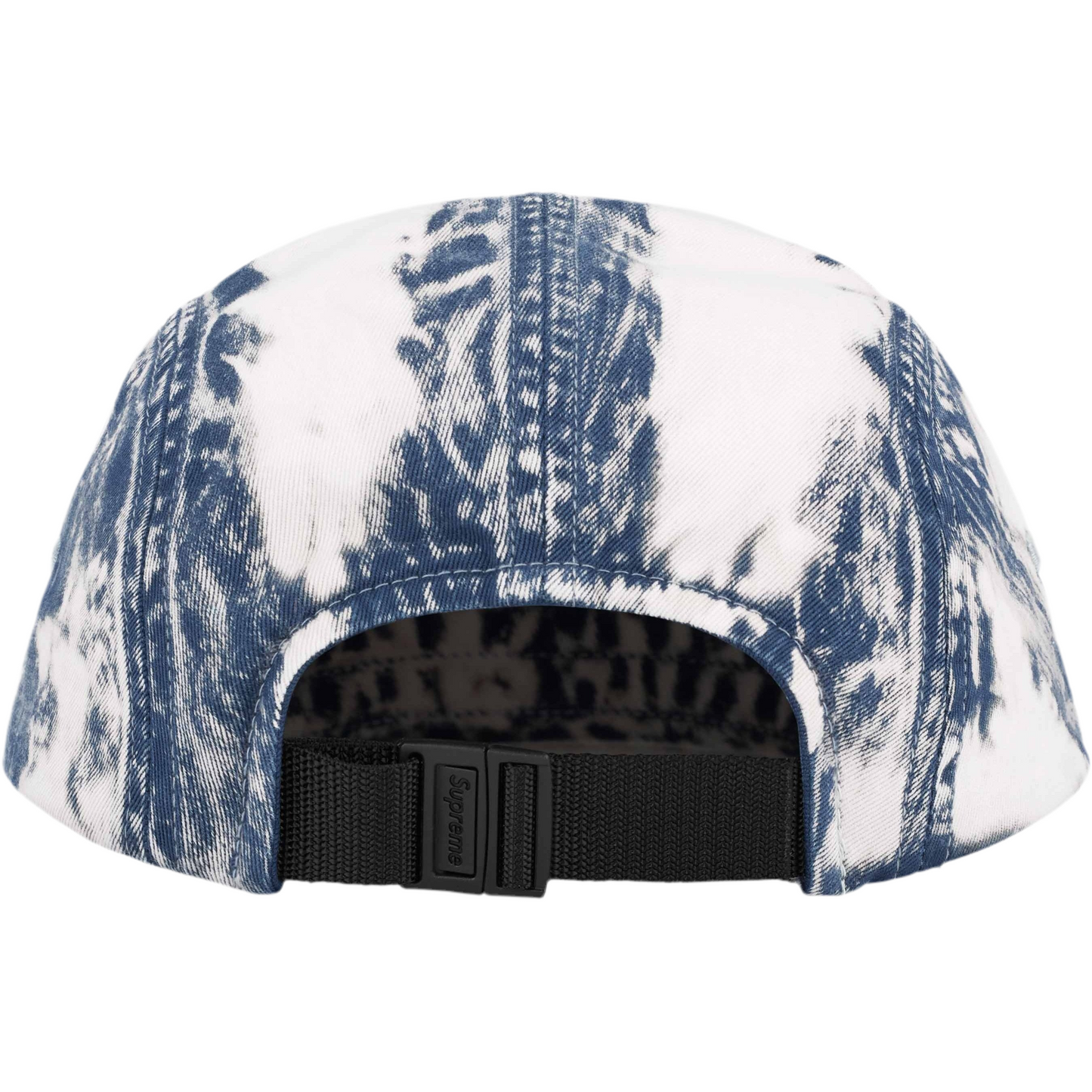 Supreme Bleached Chino Camp Cap Navy