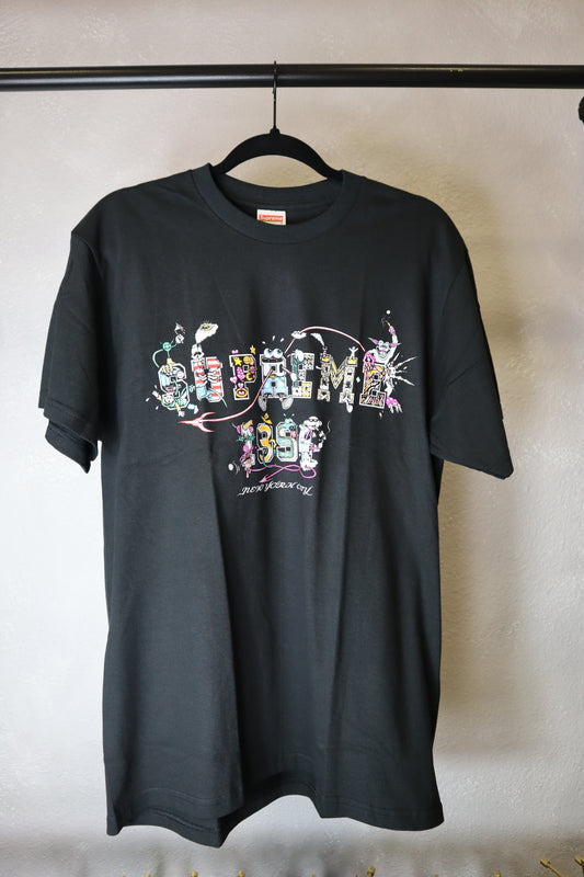 Supreme Varsity Tee Black