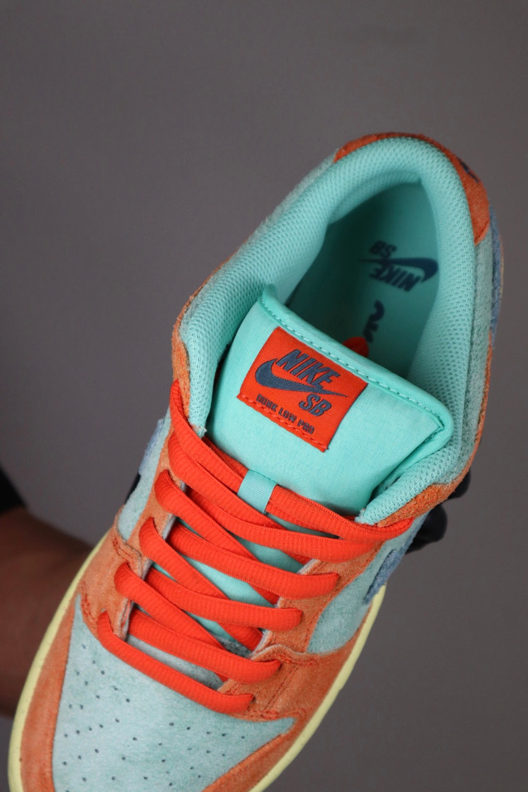 Nike Dunk Sb Orange Emerald Rise