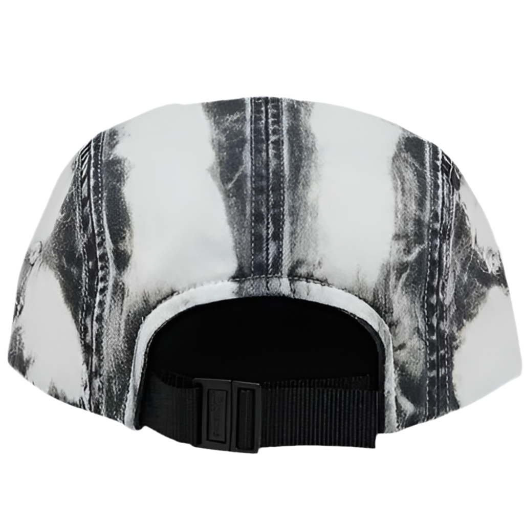 Supreme Bleached Chino Camp Cap Black