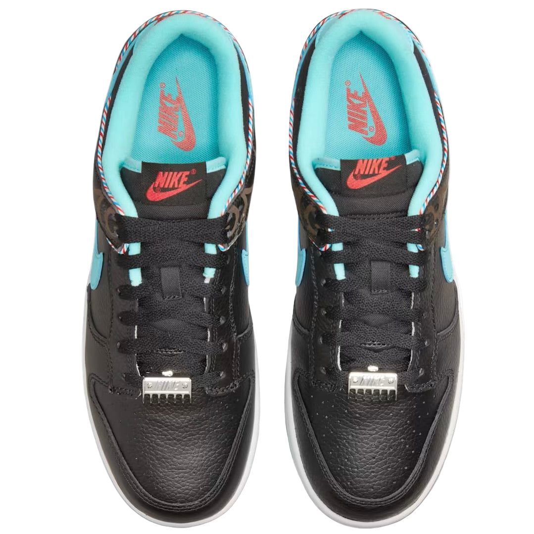 Nike Dunk Low SE Barber Shop Black