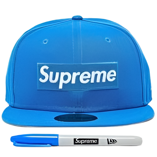 Supreme Sharpie Box Logo New Era Fitted Cap