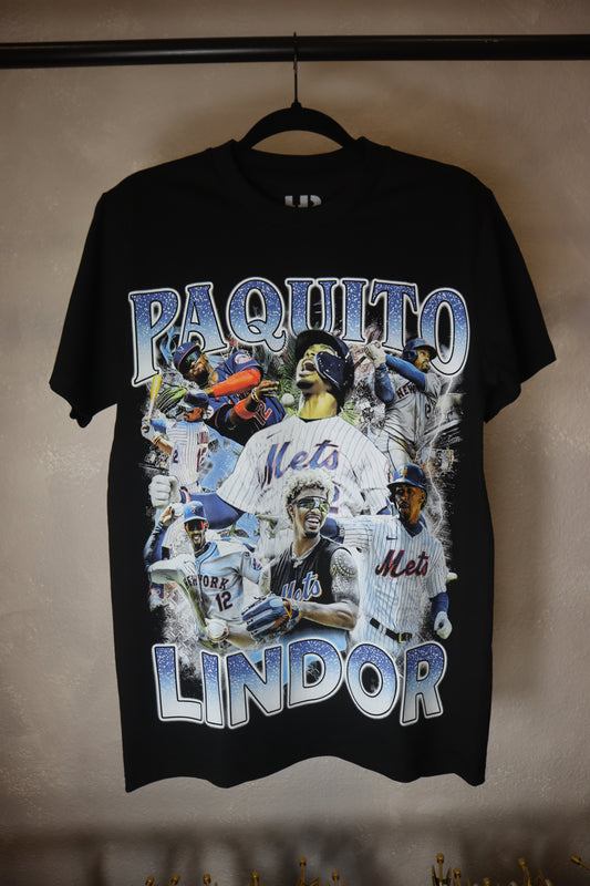 Paquito Lindor Tee Black