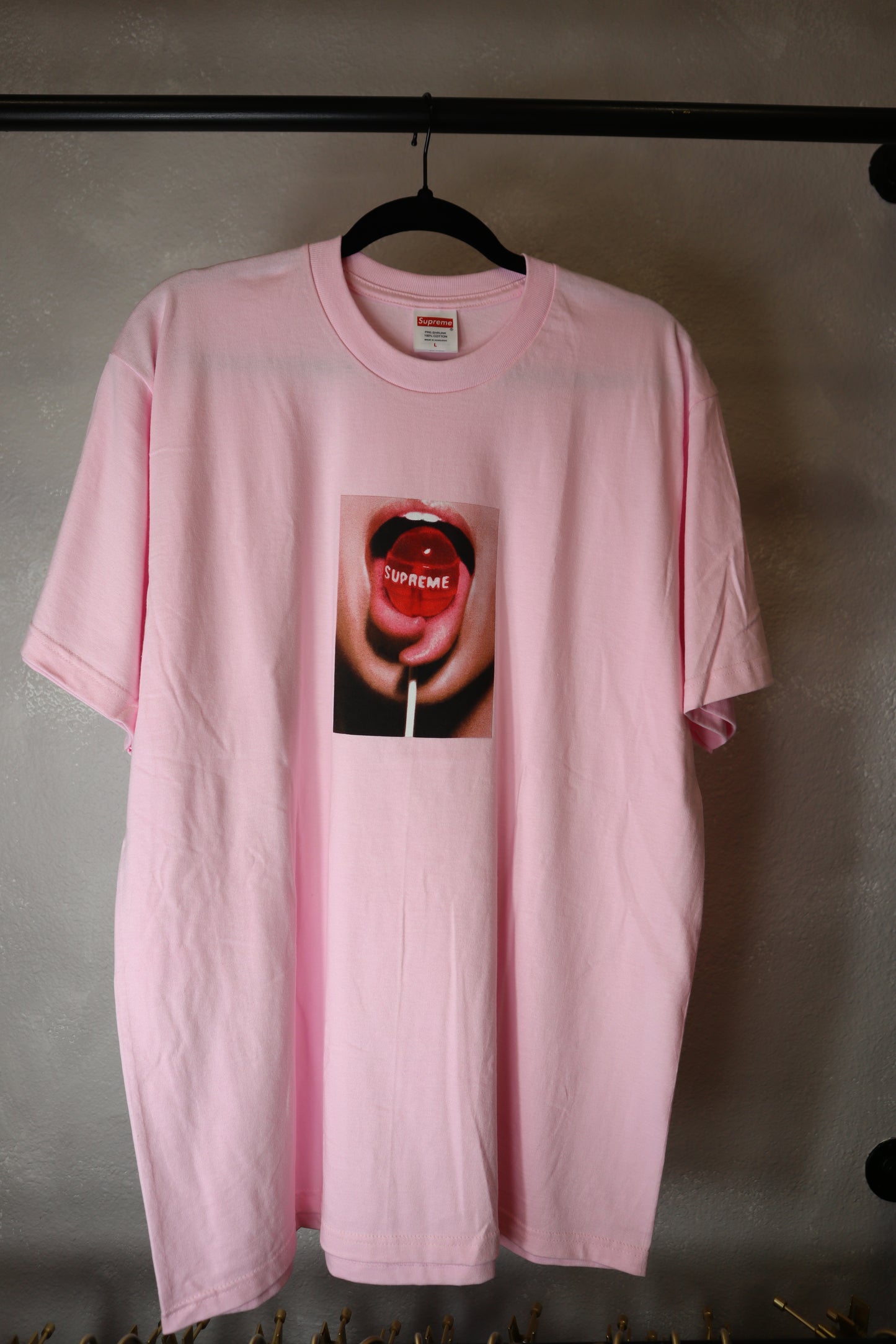 Supreme Lollipop Tee Pink