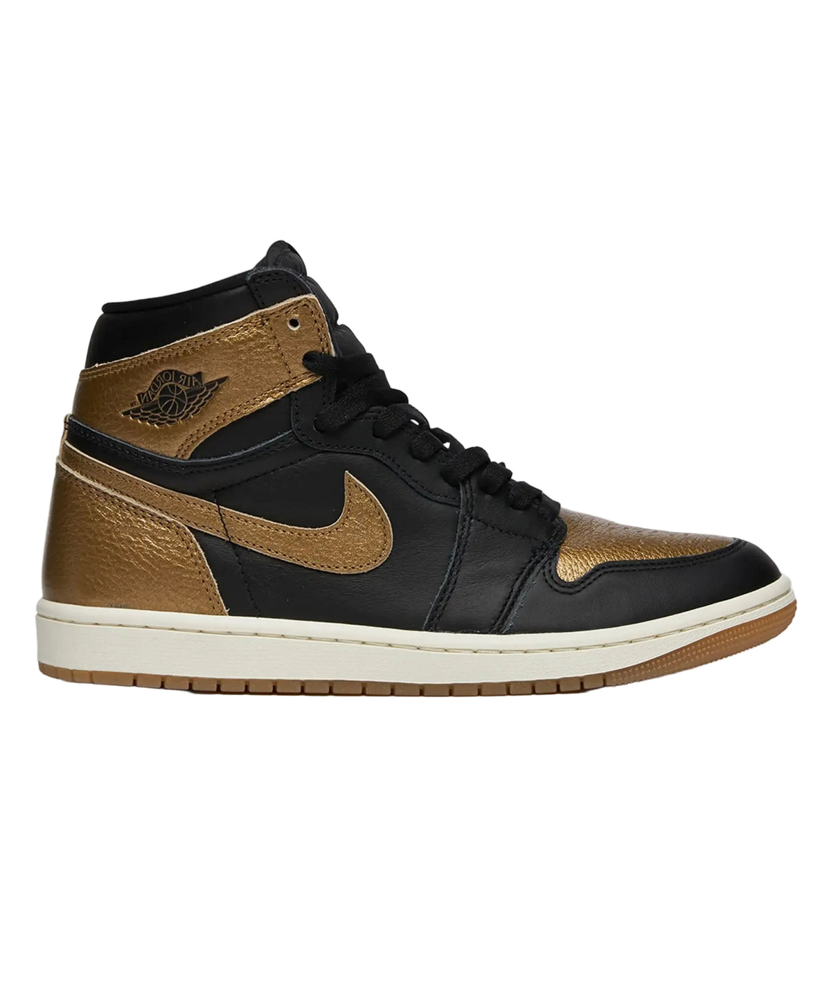 Jordan 1 Retro High Black Metallic Gold (GS)