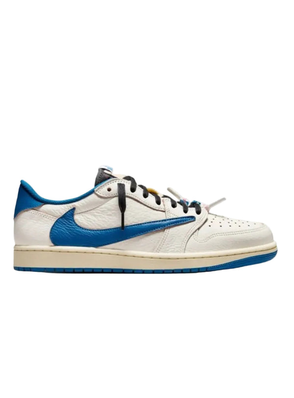 Jordan 1 Retro Low OG SP Fragment x Travis Scott Military Blue