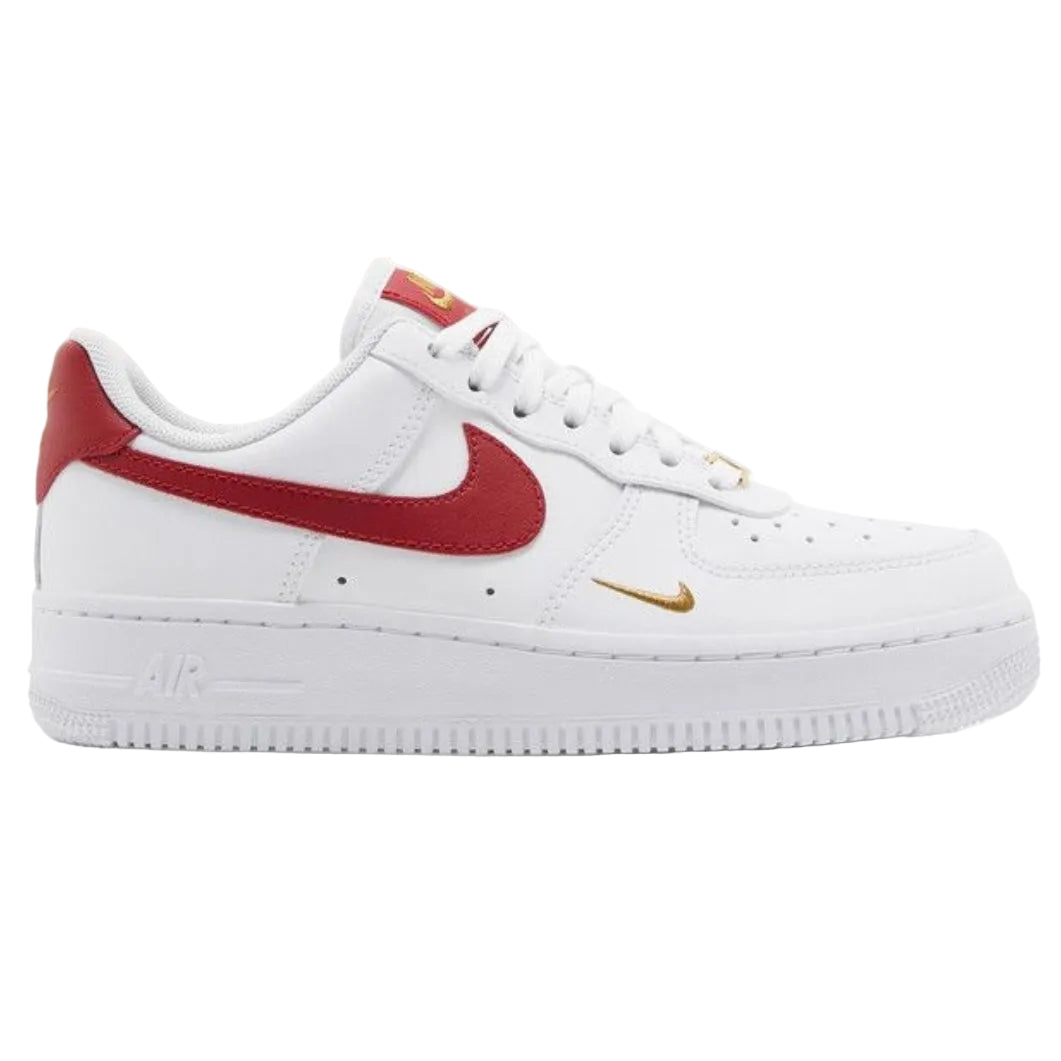 Nike Air Force Low Essential Gym Red Mino Swoosh (Women’s)