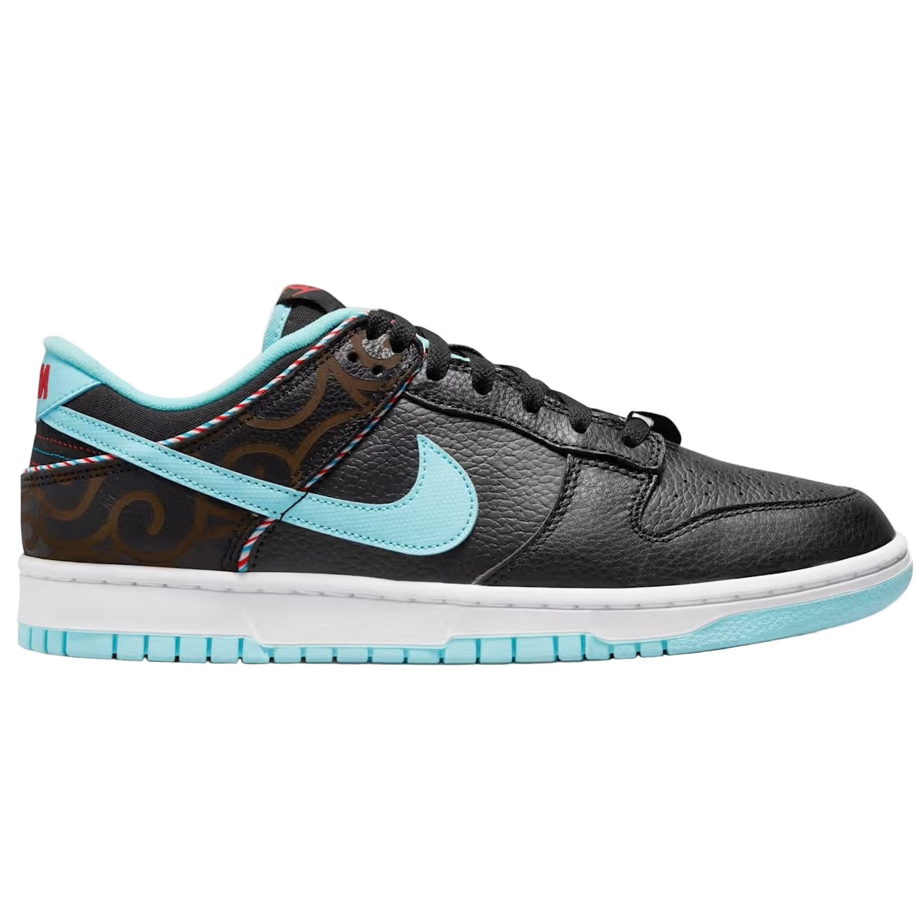 Nike Dunk Low SE Barber Shop Black