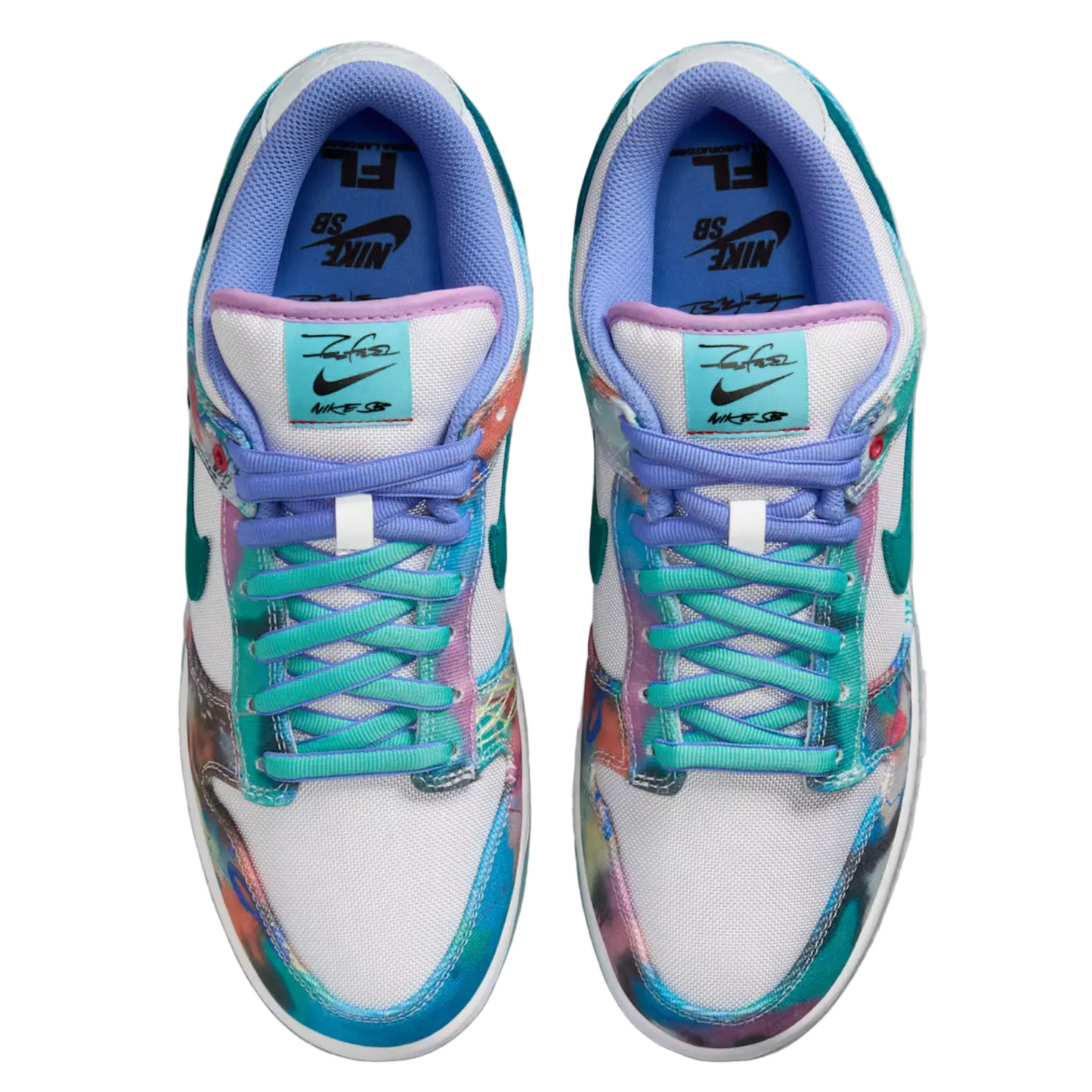 Nike SB Dunk Low Futura Laboratories Bleached Aqua