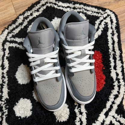Jordan 1 Low SE Medium Grey Cool Grey White (GS)